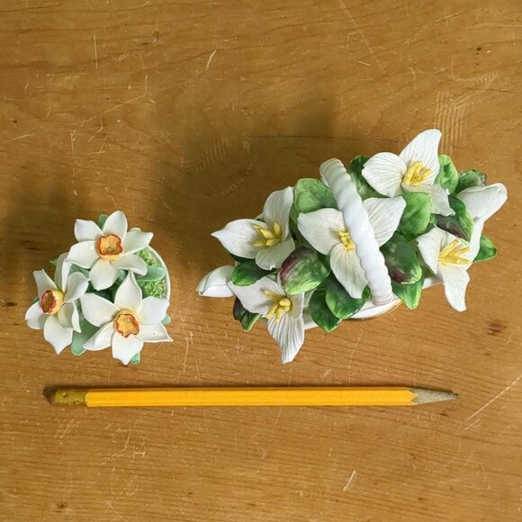 Bone China Flower baskets - Picture 3 of 6